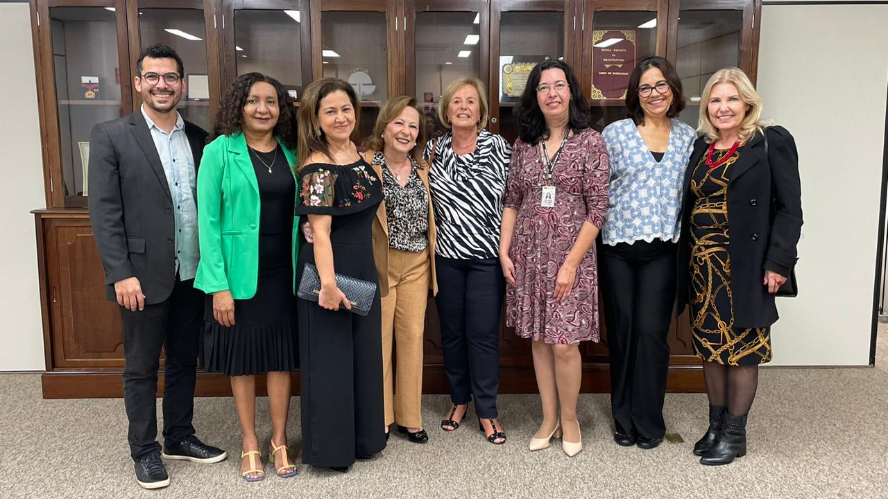 Integrantes do NAPsi/TJTO em evento realizado em São Paulo