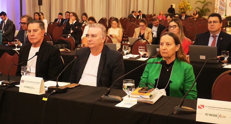 Desembargadora Maysa Vendramini Rosal durante Fórum Nacional Fundiário